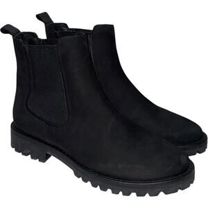 THURSDAY Everyday Boot Co. Handmade Black Leather Chelsea Boots     Size: US 7